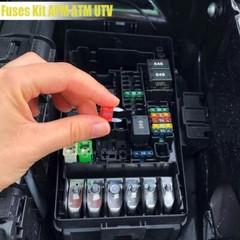 120Pcs Mini Blade Fuse Assortment Kit Fuses Assorted Set Auto Car Motorcycle SUV