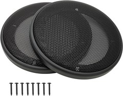Durable Metal Mesh and ABS Plastic Speaker Covers – 4-Inch Design, 2Pcs