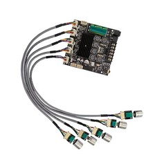 1Pc 4~8Ω Power Amplifier Board Module 2.1 Channel 50W*2+100W Bluetooth mm