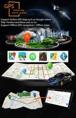 1GB +16GB Rotatable 1Din 10.1″ Quad-Core Car Stereo Radio GPS WiFi Android 9.0
