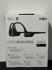 Shokz OpenRun Pro Premium Bone Conduction Open-Ear Sport Headphones New Open Box