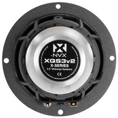 NVX XQS3v2 100W RMS 3.5″ X-Series Midrange Speakers