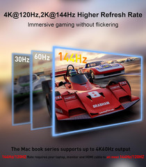 Reborn USB C to HDMI 2.1 Cable [8K@60Hz,4K@144Hz,2K@240Hz] 3FT Type C to HDMI 8K