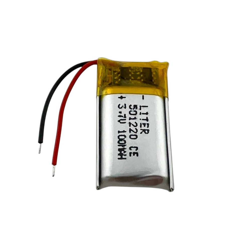 501220 100 mAh 3.7v Lithium Polymer LiPo Rechargeable Battery (US Stock)