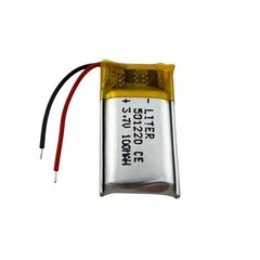 501220 100 mAh 3.7v Lithium Polymer LiPo Rechargeable Battery (US Stock)