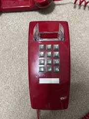 Red Wall Phone Push Button CETIS Model HAC AEGIS 2554W