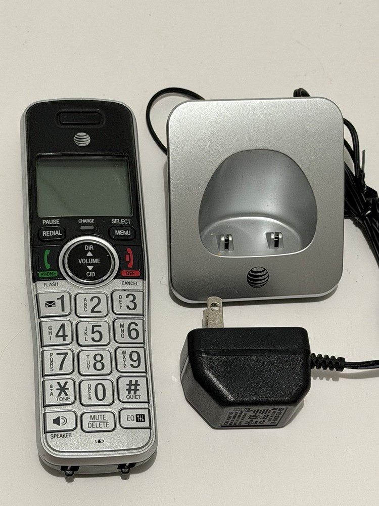 AT&T CL83464 Cordless Phone Handset with Charging Dock – Battery NOT included