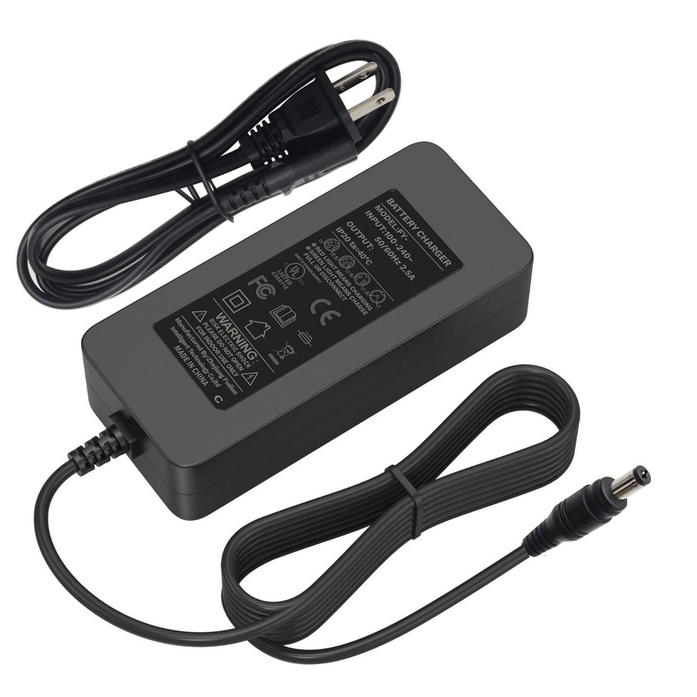 [UL Listed] Adapter Charger for Gotrax Glide Pro board 6.5″ 42V Fast Power