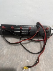 MFJ-1112 Power strip, 15 AMPS, 6 outputs Deluxe Multiple DC Power Outlets