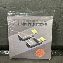 8K Pure Fiber Optic HDMI Detachable Connectors HDMI 2.1 Ultra High Speed 48 Gbps