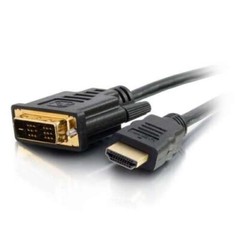 Lot 2 x HDMI to DVI-D Single Link 18+1 PIN Display C2G 42516 Male/Male HDTV6.6Ft