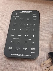 BOSE Wave Music System IV AM/FM Radio/CD Player Black w/Remote Read Description