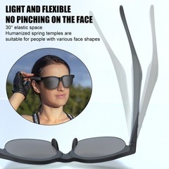 Smart Glasses AI Bluetooth Glasses with 144+Translation for Men & Woman Travel…