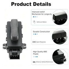 Power Seat Switch 6-Way Driver Seat Adjustment Switch Compatible with 1999
