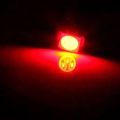 20 Pack T5 58 70 73 74 Dashboard Gauge 1-SMD 5050 LED Wedge Lamp Bulbs Red
