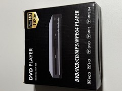 DVP-608 DVD Player Compatible with DVD/CD/MP3/MPEG4 Discs, Adjustable Screen