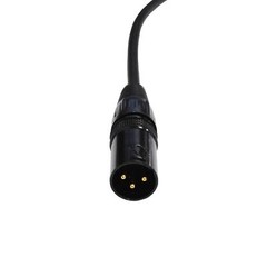 Audio2000’S E02101E8 1ft XLR Male to XLR Female Microphone Cable (8 Pack)-New