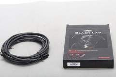 Audio Quest Black Lab 5M 16.5FT Subwoofer RCA Cable BLAB05 – New Open Box