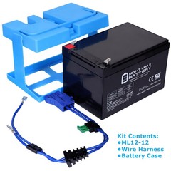 Mighty Max 12V 12AH Replacement Battery Compatible with Kid Trax Ride On Toys
