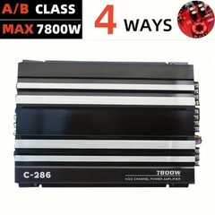 3800W/7800W Watt 4 Channel Car Truck Amplifier Stereo Audio Speaker Amp System