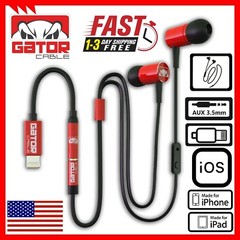 iPhone Wired Earphones Headphones Earbuds MIC For iPhone 8 X 11 12 13 14 Pro Max