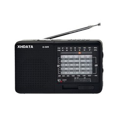 D328 Shortwave AM FM DSP Portable Small Multi Band Radio w/ Rechargeable Battery