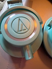ATH-M50X Limited edition ice blue wired studio headphones