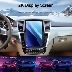For Mercedes Benz ML GL W166 X166 2012-2015 Carplay Android 13 GPS Navi Screen