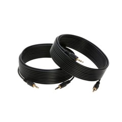 2-Pack -12ft 3.5mm AUX Audio Cable Male/Male Stereo Cord for Car, Phone, Speaker
