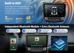 Eonon HAC1X7A Android 14 4+64 10.1″ for Honda Accord 2003-2007 Car Radio CarPlay
