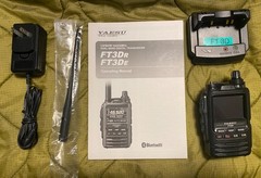 Yaesu FT3D Digital C4FM, UHF, VHF Transceiver Radio, Antenna, Charger, Manual