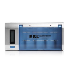 Lot EBL C D Size Cell Rechargeable Batteries AA AAA Battery / 1.2V C D Charger