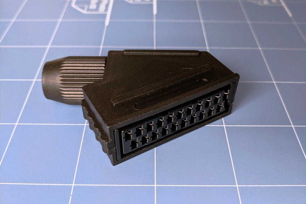 Female Euro SCART Solder Connector 21 Pin RGB Socket Adapter DIY RGB21 JP21