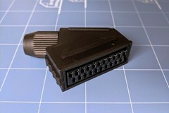 Female Euro SCART Solder Connector 21 Pin RGB Socket Adapter DIY RGB21 JP21