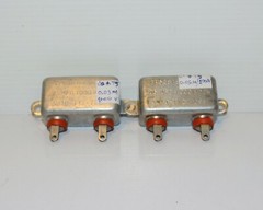 PAIR CP53B1EG50 POTTER OIL CAPACITOR 0.005 UF MFD 1000 VDC