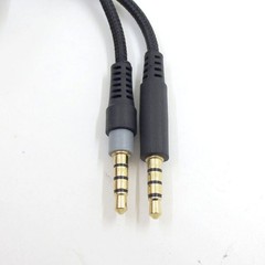 Plastic+Metal Headphone Cable Audio Cord Line for HyperX Cloud Mix Cloud Alpha