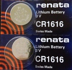 CR 1616 RENATA WATCH BATTERY CR1616 ECR1616 FREE SHIPPING Authorized US Seller