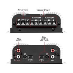 [US SELLER] Taramps TS 400×4 Amplifier 4 Channels 2 Ohm 400W RMS Compact Ships