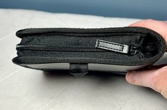 Case Logic CD DVD Travel Case 28 Black Vinyl Zip Closure