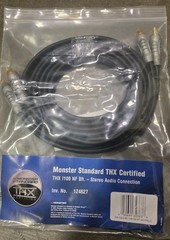 Monster Cable THX Certified Stereo Audio Cable – THX I100 NF 8ft