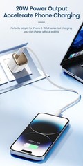 TRON PD20W USB-C GaN Fast Charger, Compact Wall Charger, Type-C Power Adapte