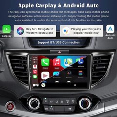Android 13 Carplay WIFI For Honda CRV 2012-2016 Car Stereo Radio GPS Navi Apple