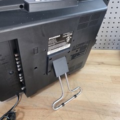 Sylvania 15″ LCD Color Gaming TV 6615LFP Built in Easel Stand A++ No Remote
