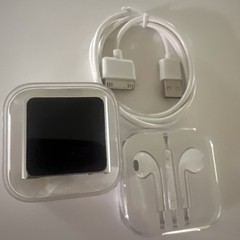 Apple iPod nano 6th Gen Silver 8 GB. NEW BATTERY. NEW SCREEN