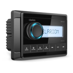 Clarion CMM-20 Marine Source Unit with LCD Display, IP66 Weatherproof Rating,…