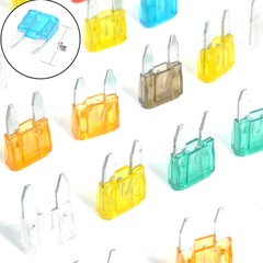 35PCS Car Boat Mini Micro Blade Fuse 5 7.5 10 15 20 25 30Amp Accessories Kits