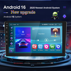 10.1” Double 2 Din Android 13 Touch Screen Car Stereo Radio GPS WIFI BT Carplay