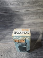 Vintage Magnavox 89 FM AM Pocket Radio NOS w Box Hong Kong New Unused