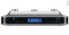 Radio FM Reloj Alarma Timer Digital Para Debajo Del Gabinete De Cocina Bluetooth