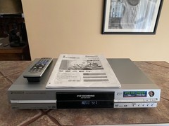 Vintage Panasonic DVD Recorder DMR-E55P Japan 2004 DVD-RAM Progressive Scan Play